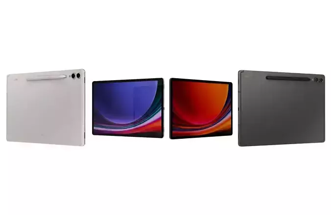 Samsung Galaxy Tab S9 Plus Black And White