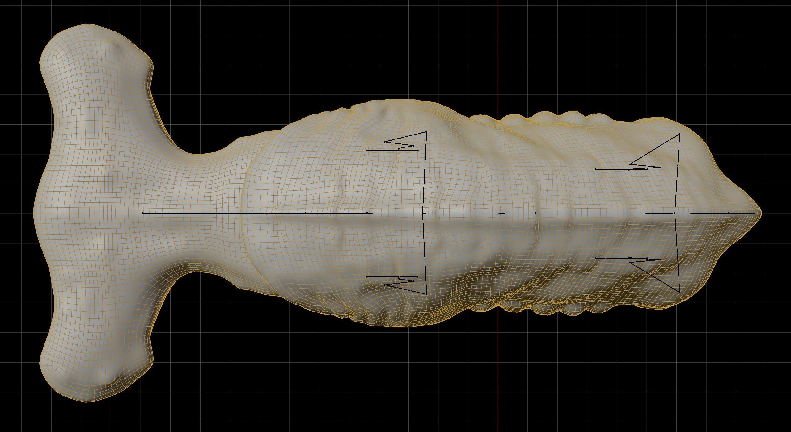 Behemoth Alien Creature Low-poly 3D model_25