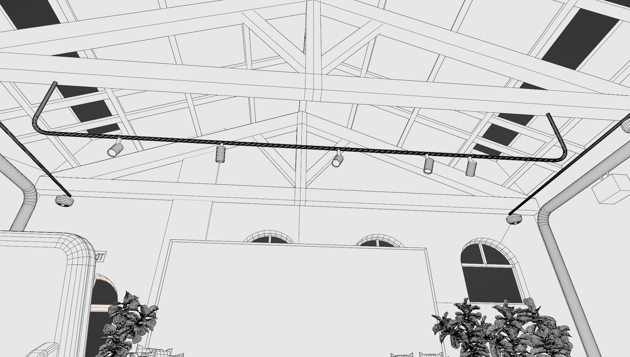 VR Lecture Hall Auditorium 3D model_13