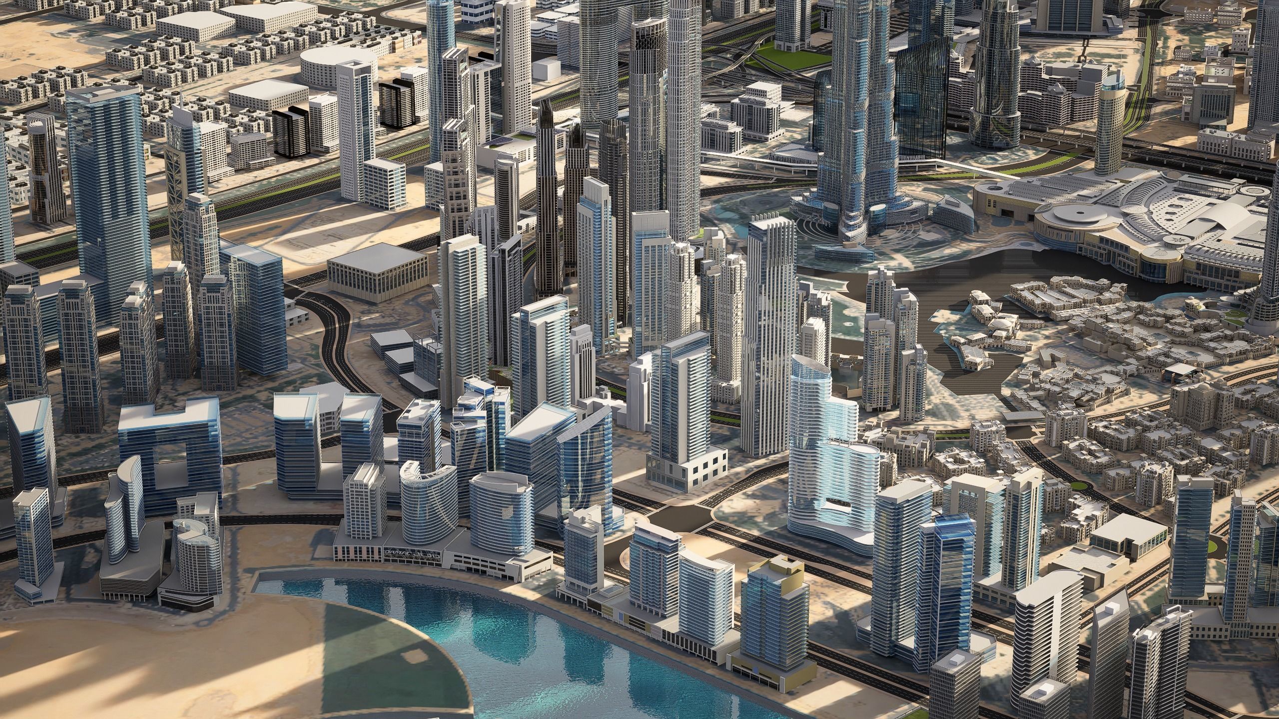 Dubai 3D model_7