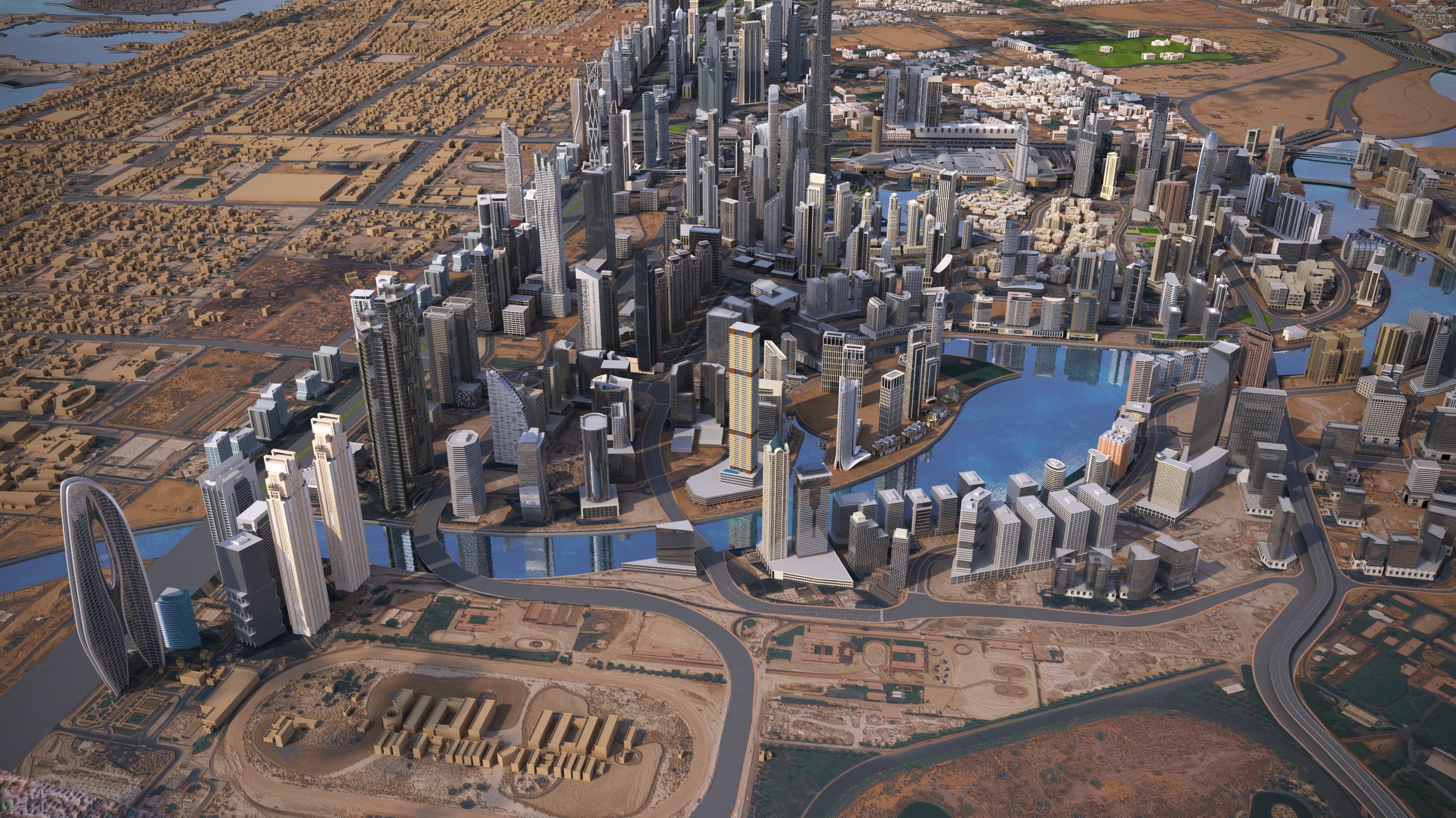 Dubai 3D model_5