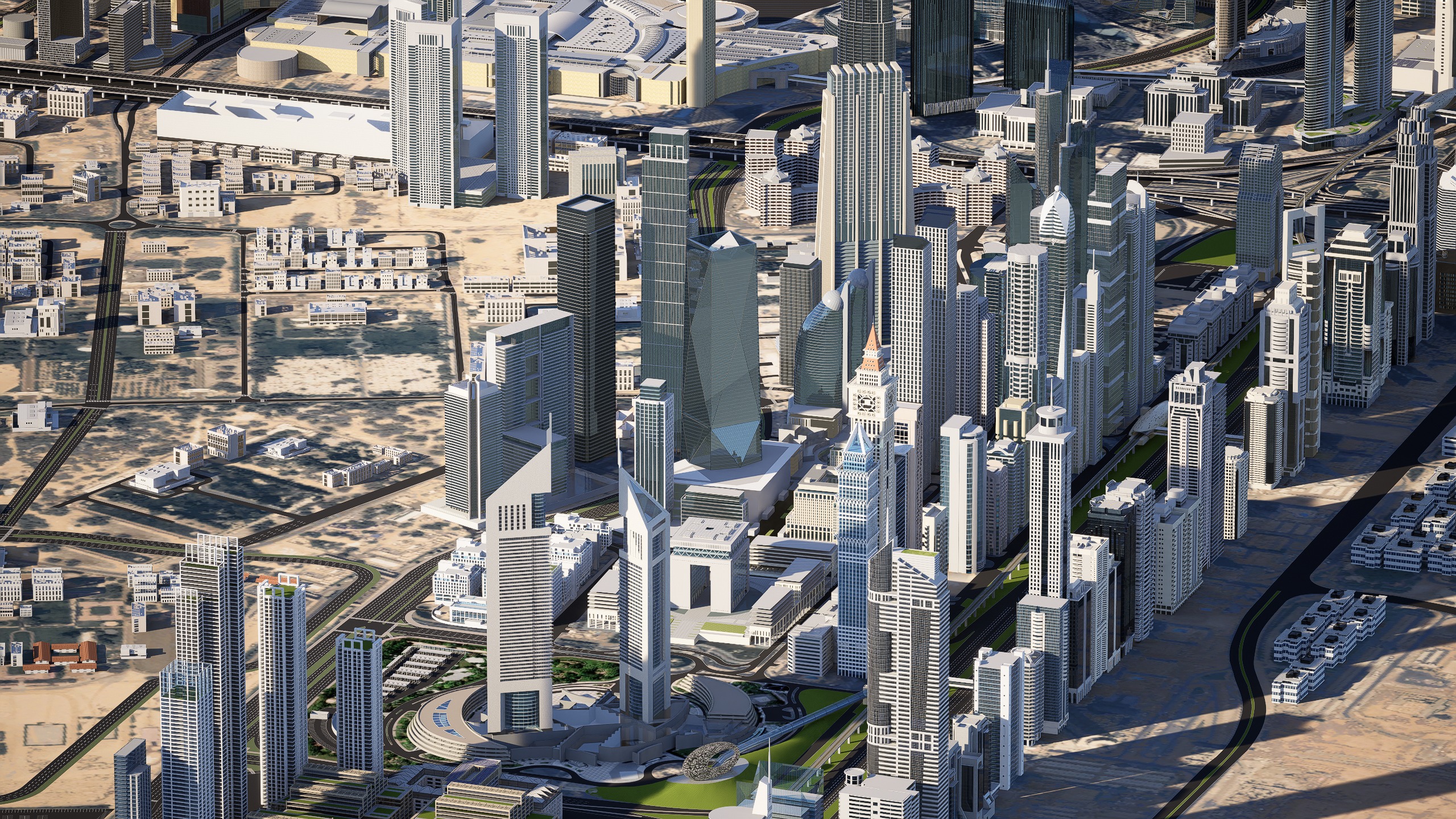 Dubai 3D model_9