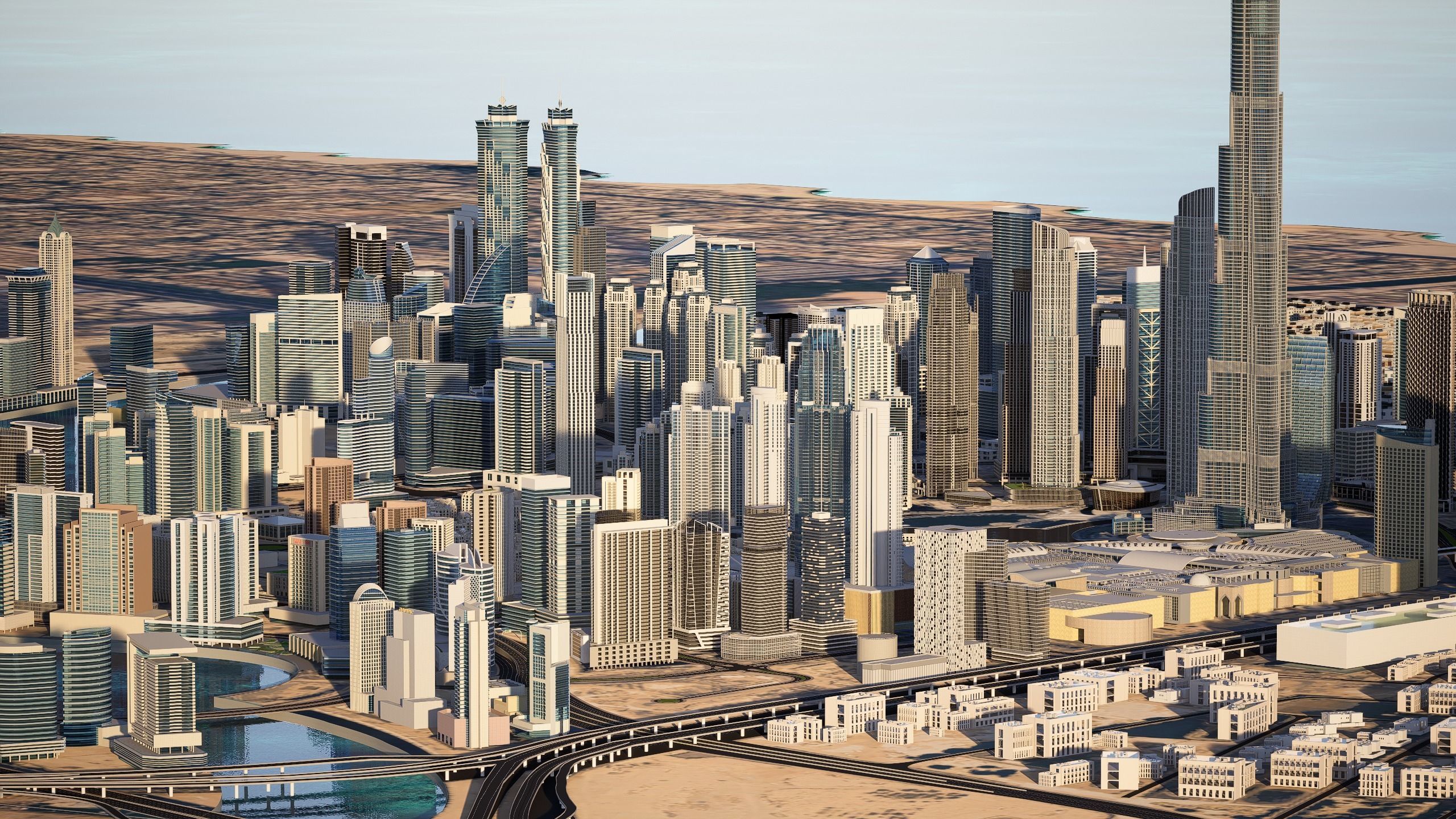 Dubai 3D model_6