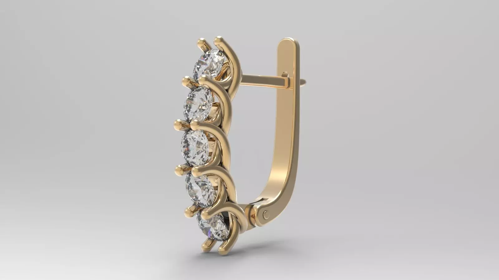 earrings ER 380 3D print model