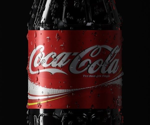 Cola Bottle - Tutorial Included 3D model 6