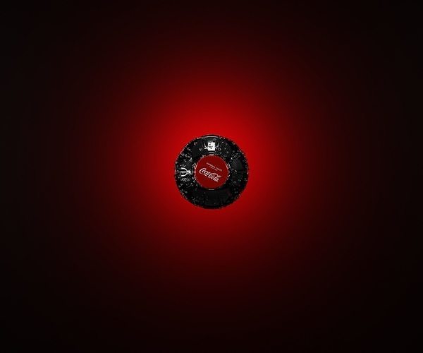 Cola Bottle - Tutorial Included 3D model 2