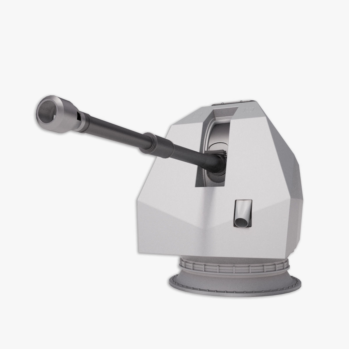 Mark 8 naval gun 3D model 3D model_11