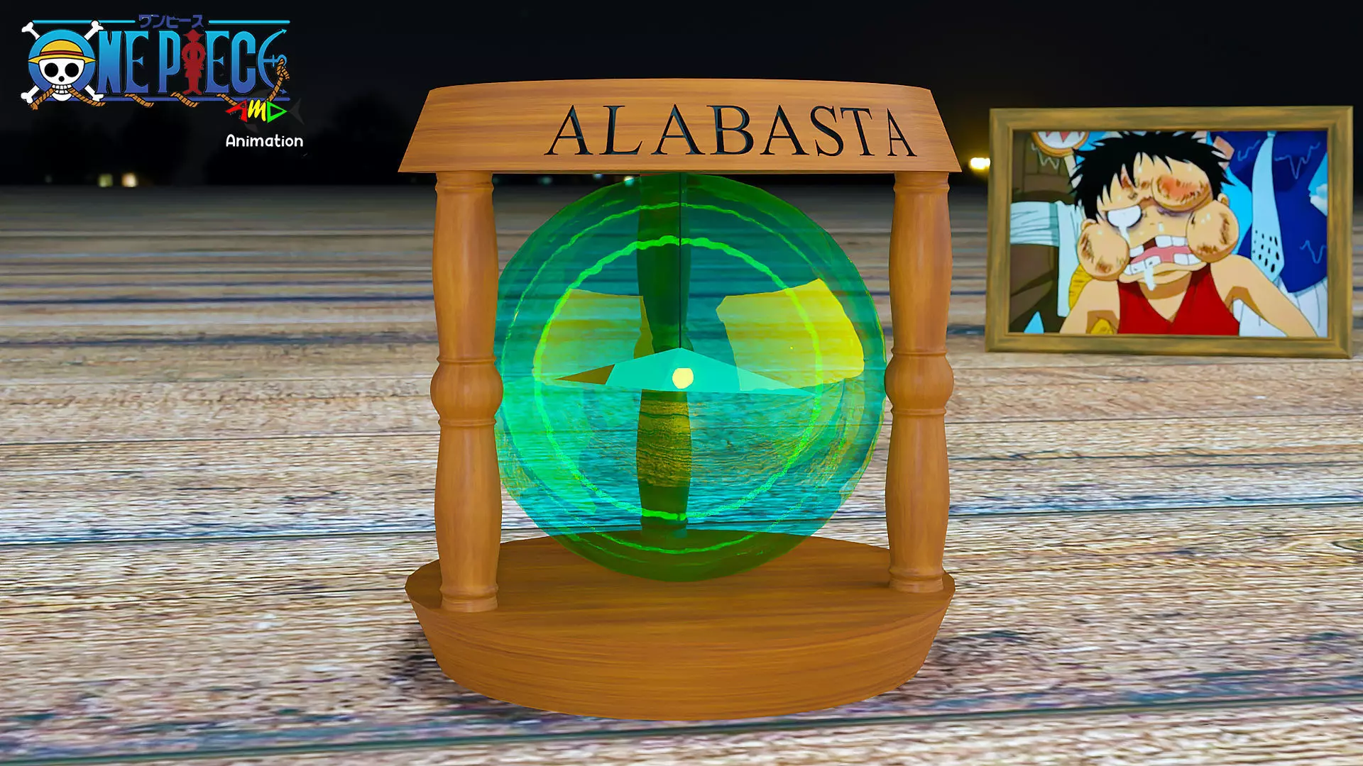 Eternal pose One Piece Free 3D model_0