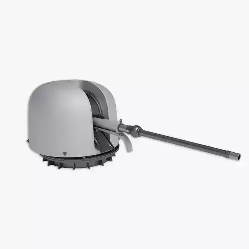 76MM OTO Melara 3D model 3D model