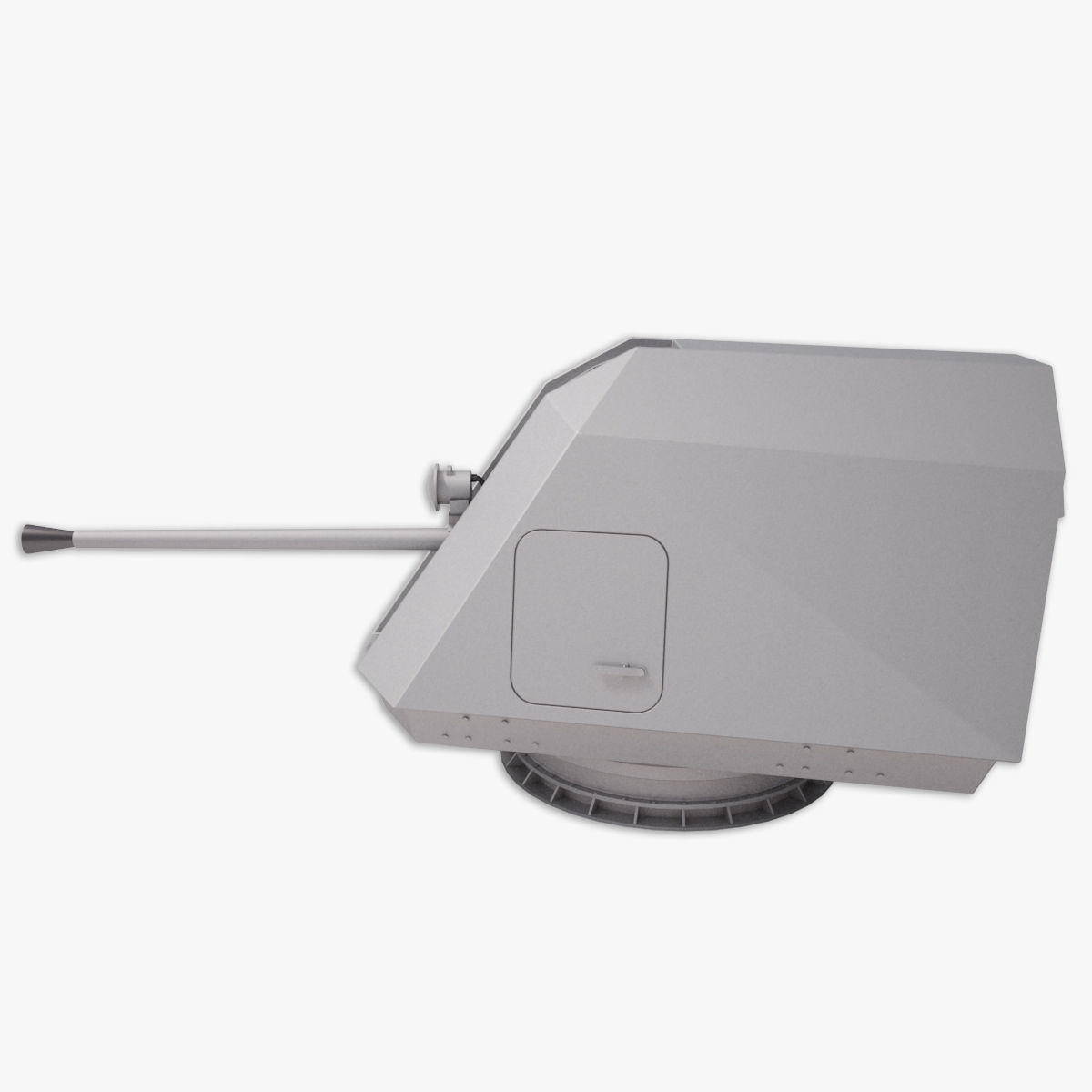 Bofors 57 mm Mk3 - Mk 110 3D model 3D model_8