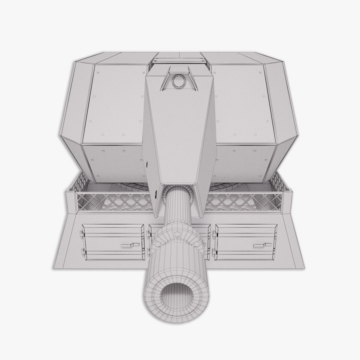 35MM Oerlikon Millenium Gun 3D model 3D model_25