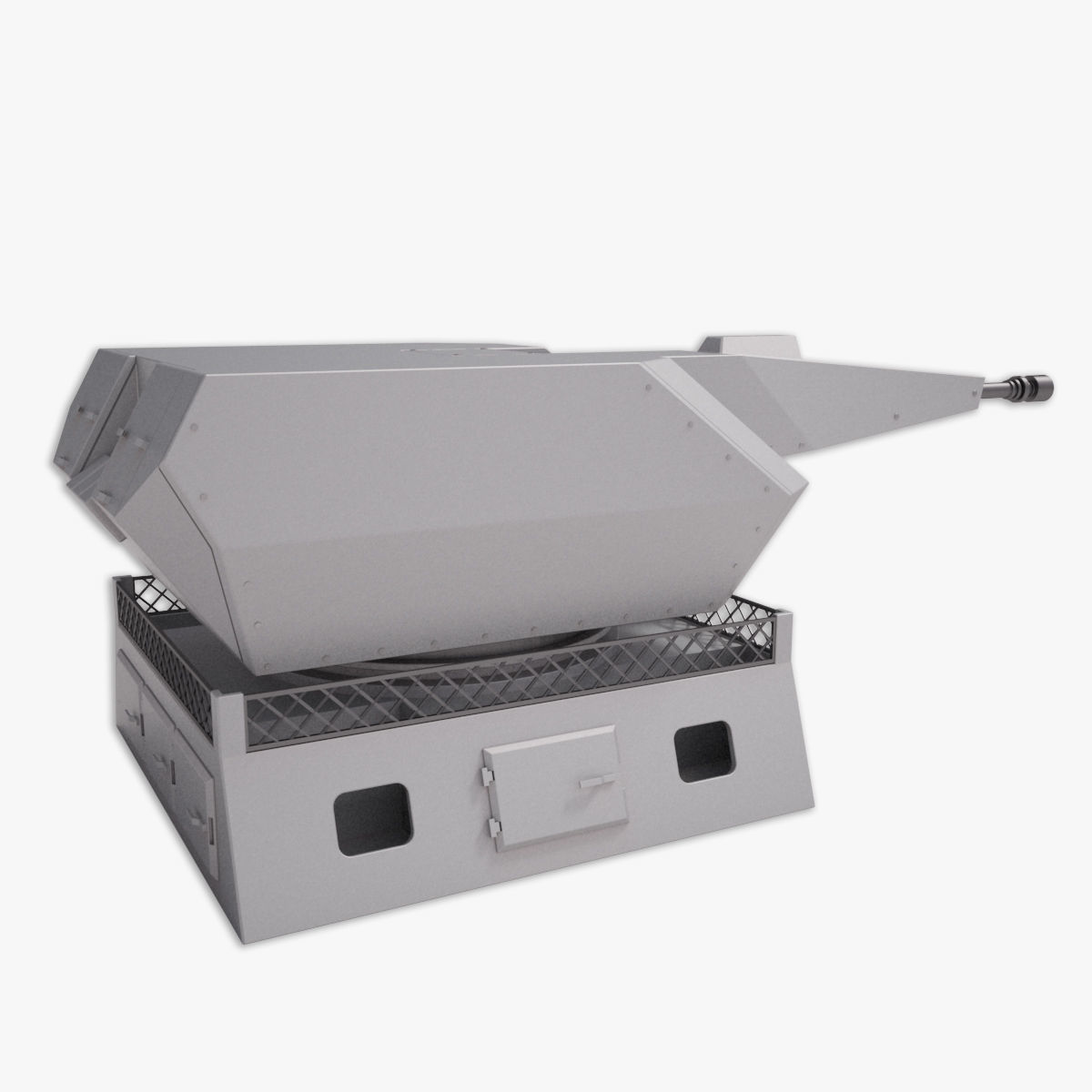 35MM Oerlikon Millenium Gun 3D model 3D model_3