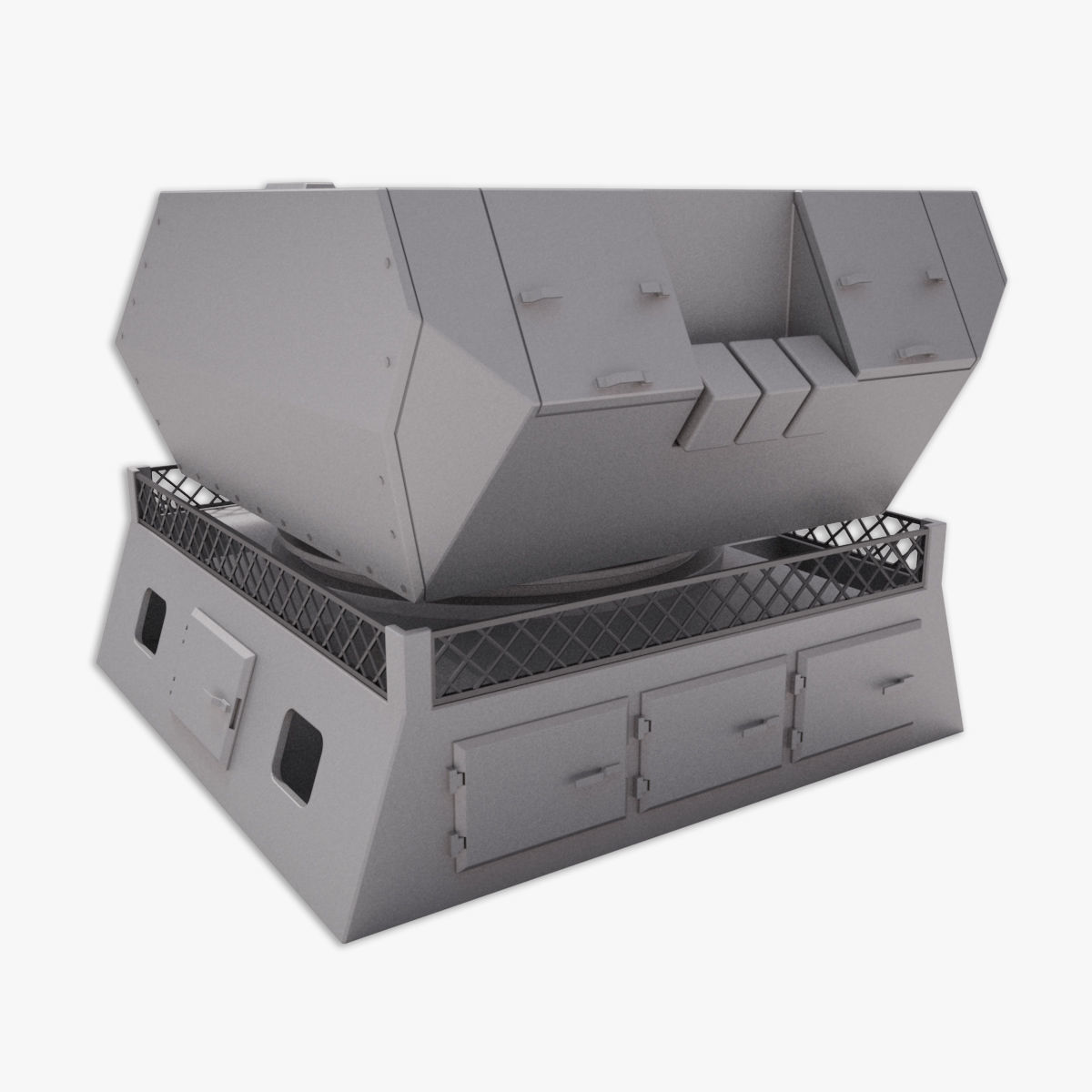 35MM Oerlikon Millenium Gun 3D model 3D model_6