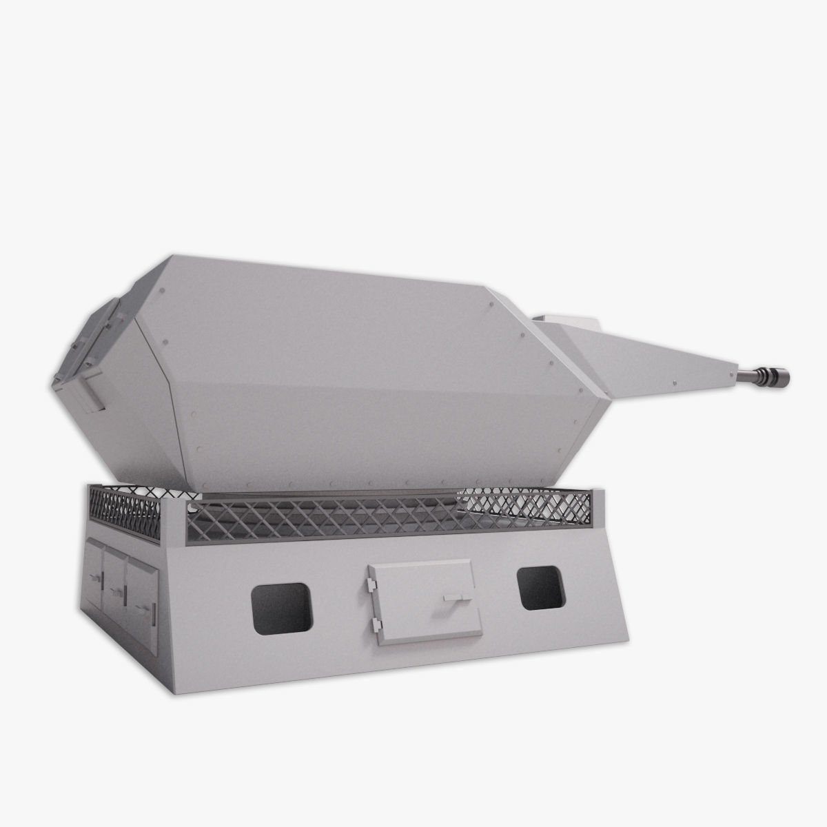 35MM Oerlikon Millenium Gun 3D model 3D model_4