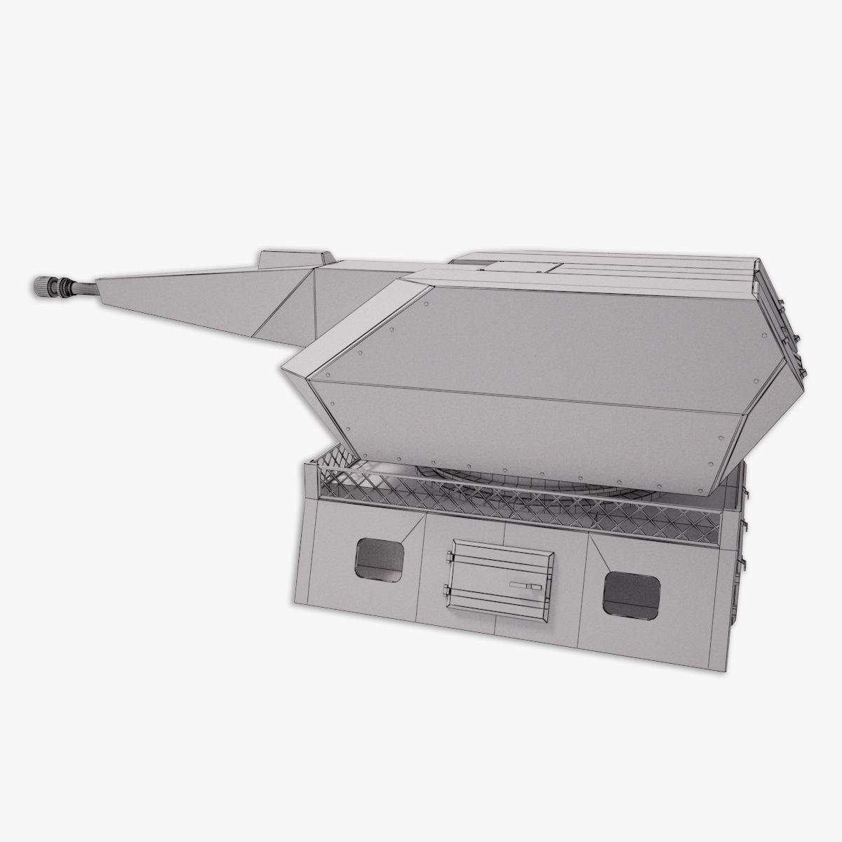 35MM Oerlikon Millenium Gun 3D model 3D model_20