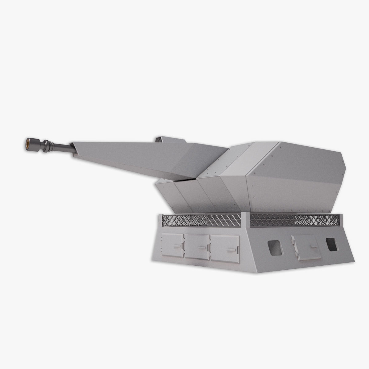 35MM Oerlikon Millenium Gun 3D model 3D model_10