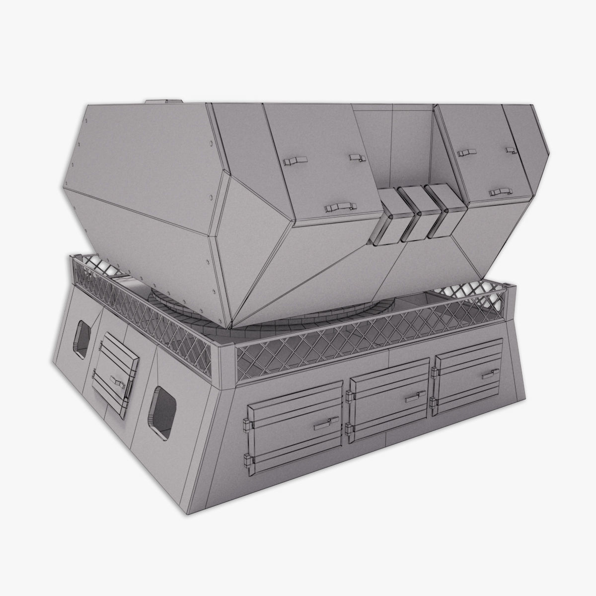 35MM Oerlikon Millenium Gun 3D model 3D model_19