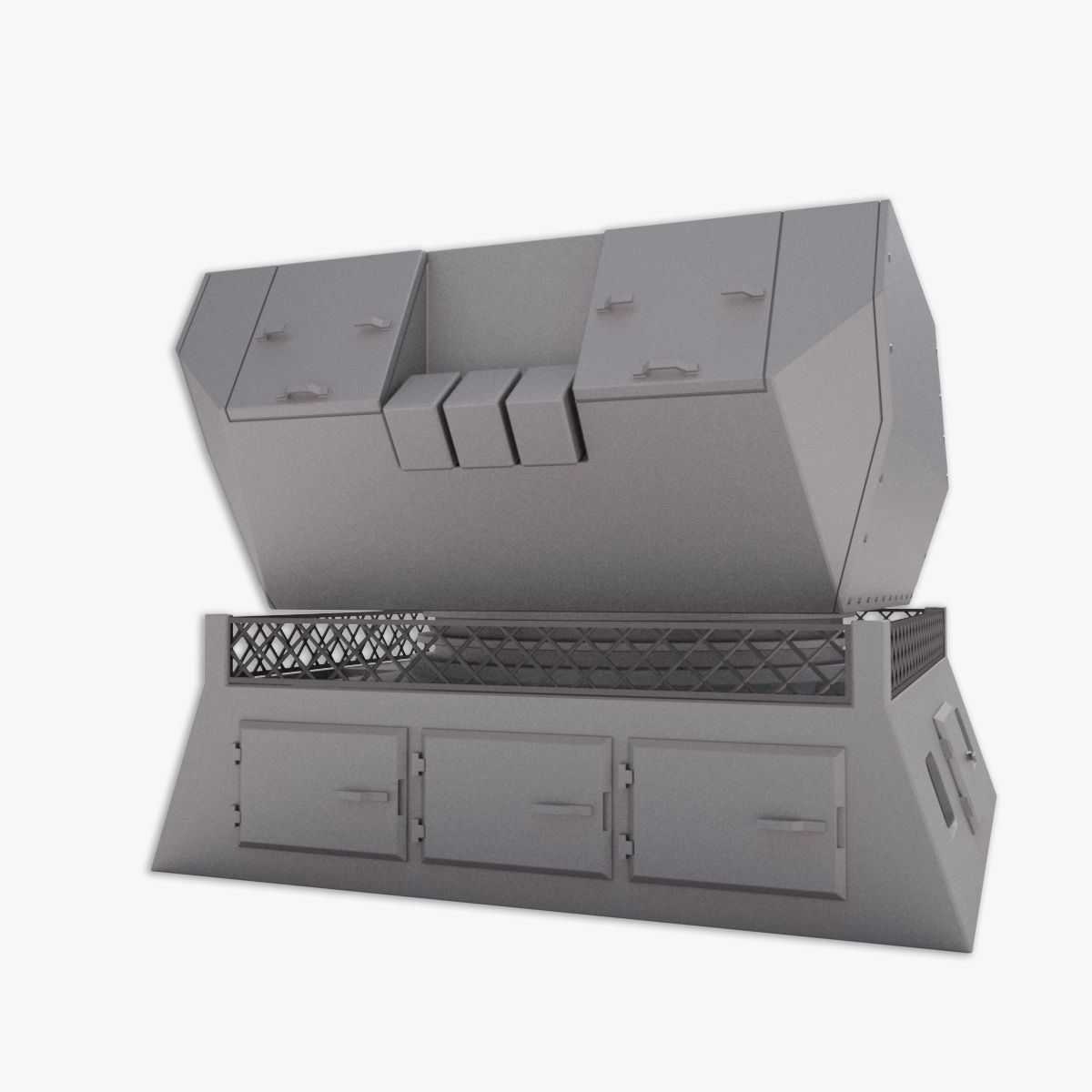 35MM Oerlikon Millenium Gun 3D model 3D model_5