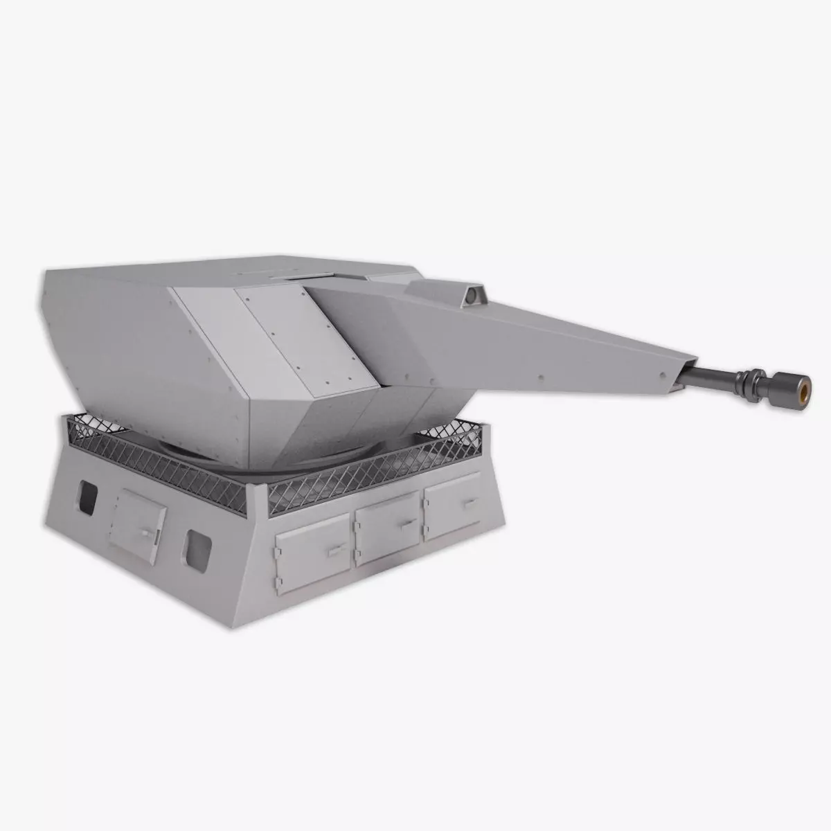 35MM Oerlikon Millenium Gun 3D model 3D model_0