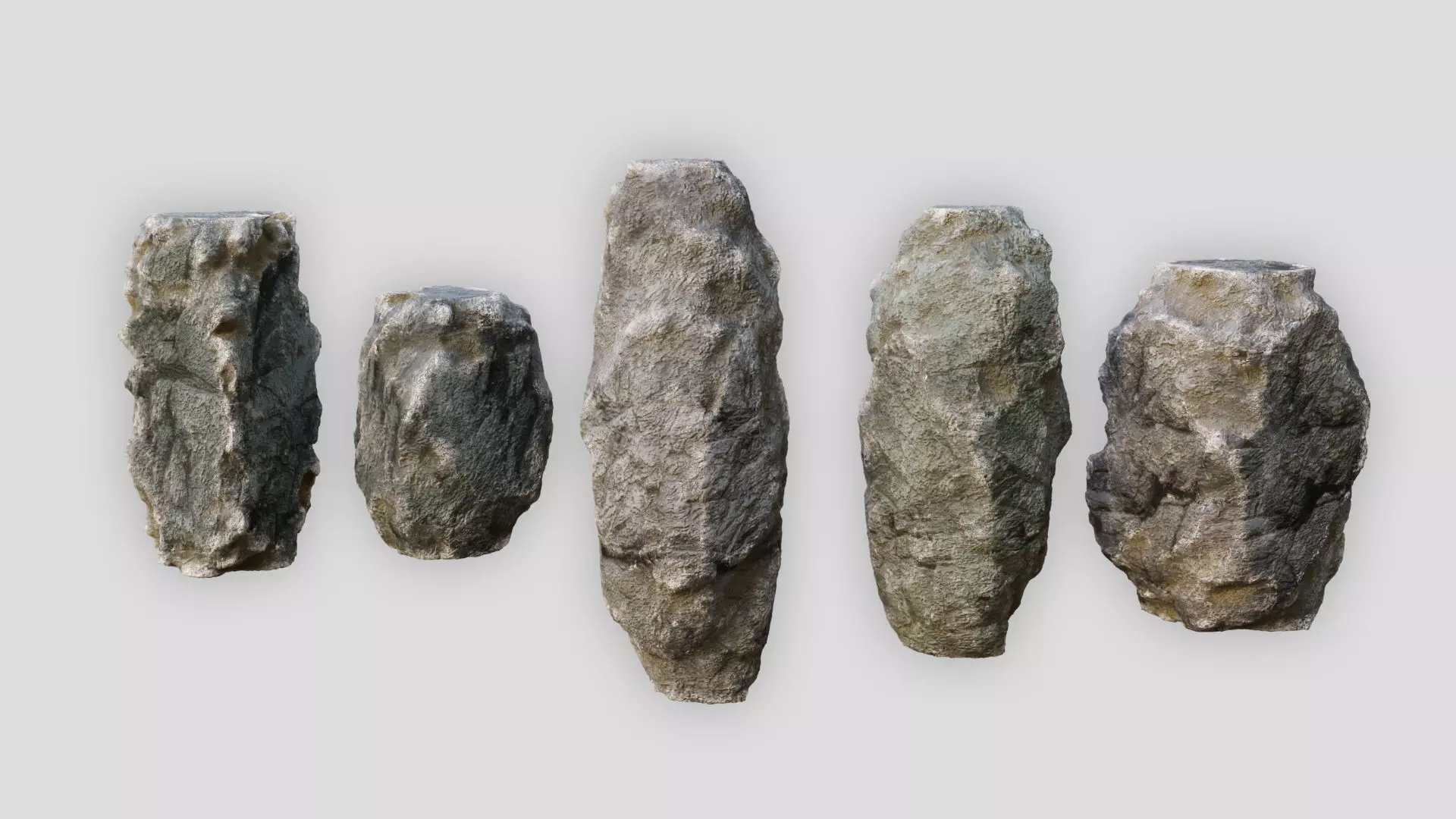 Rock Generator Pro Low-poly 3D model_0