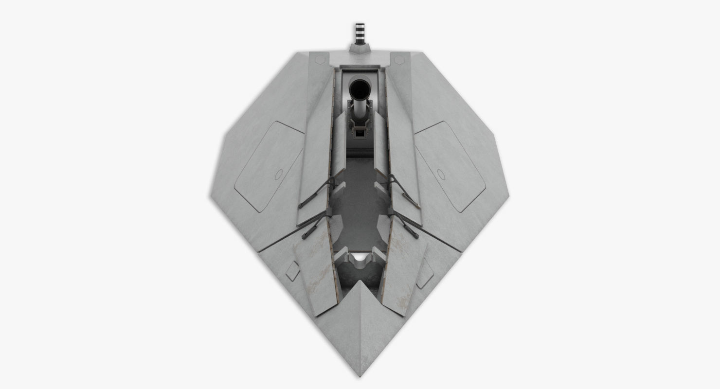 Bofors stealth 57mm 3D model 3D model_8
