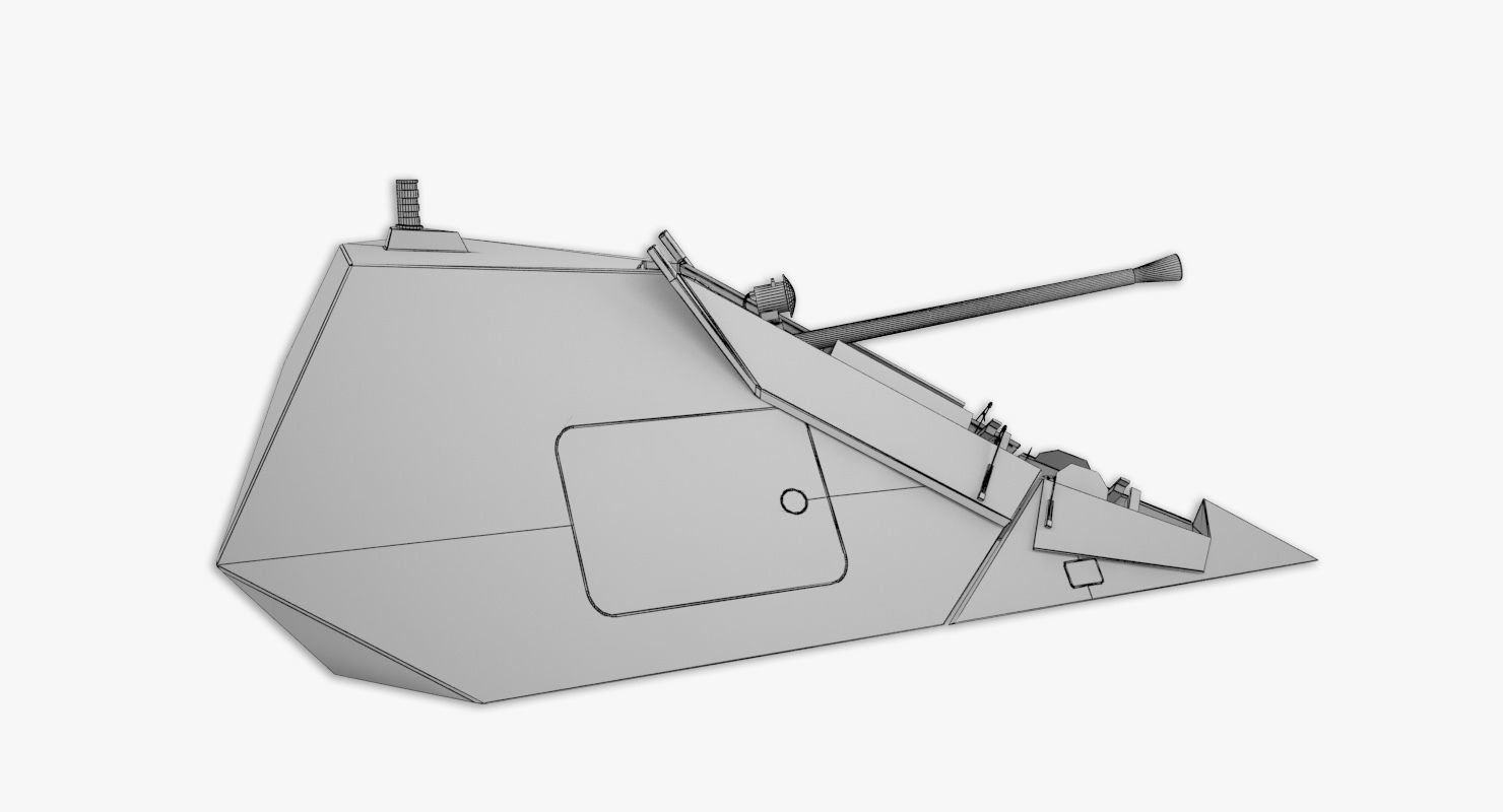 Bofors stealth 57mm 3D model 3D model_12