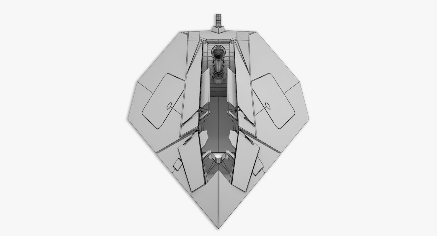 Bofors stealth 57mm 3D model 3D model_17