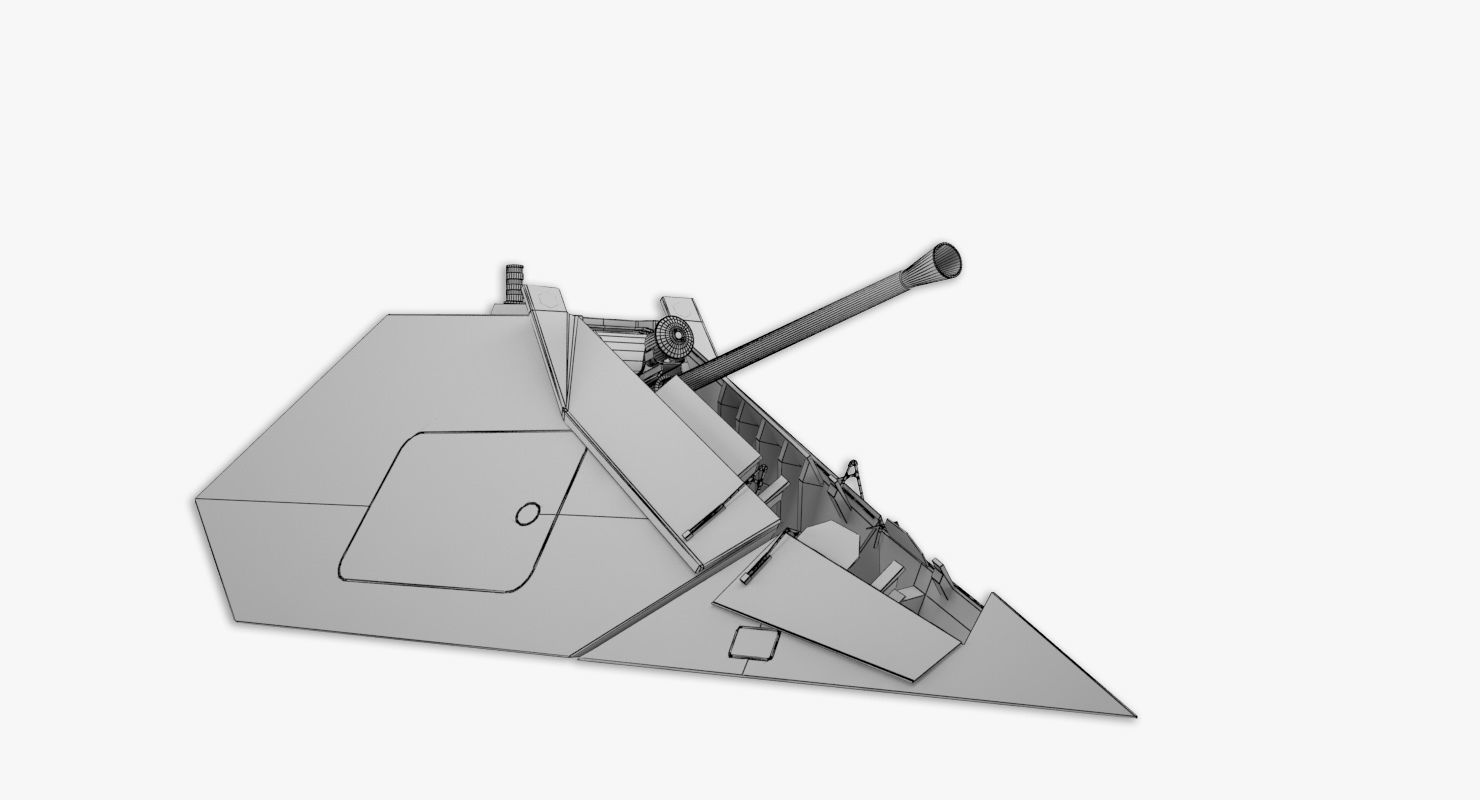 Bofors stealth 57mm 3D model 3D model_10