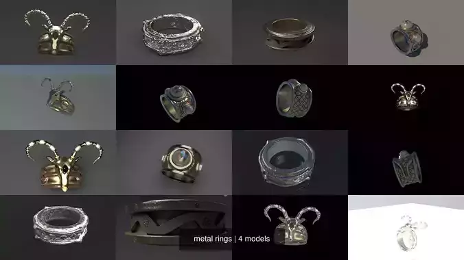 metal rings