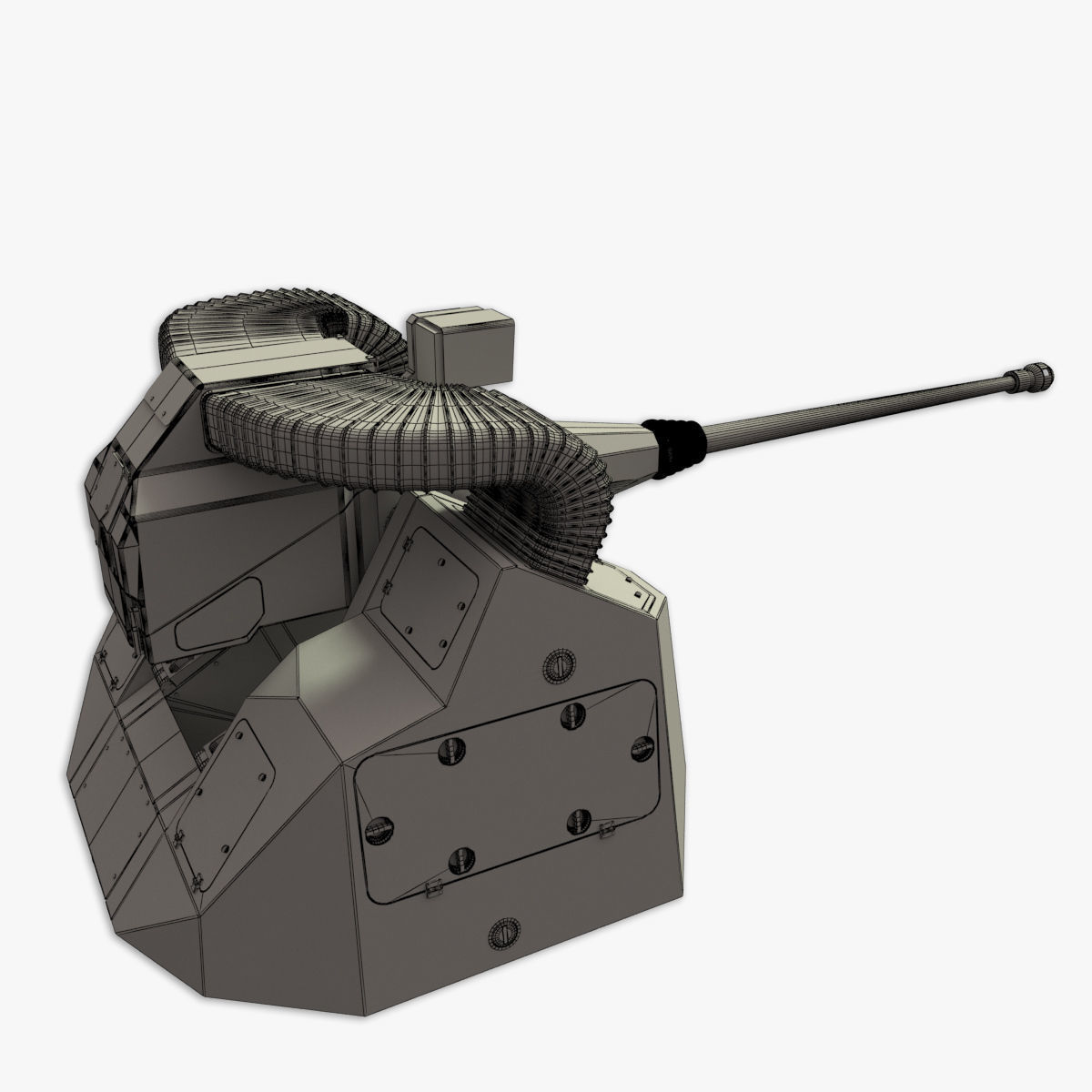 30MM Marlin WS rapid naval gun 3D model 3D model_14