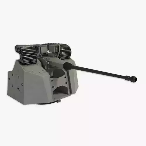 30MM Marlin WS rapid naval gun 3D model 3D model