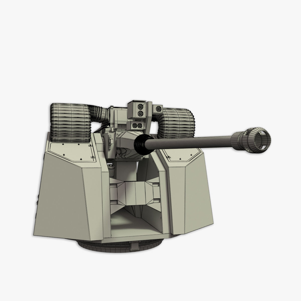 30MM Marlin WS rapid naval gun 3D model 3D model_12