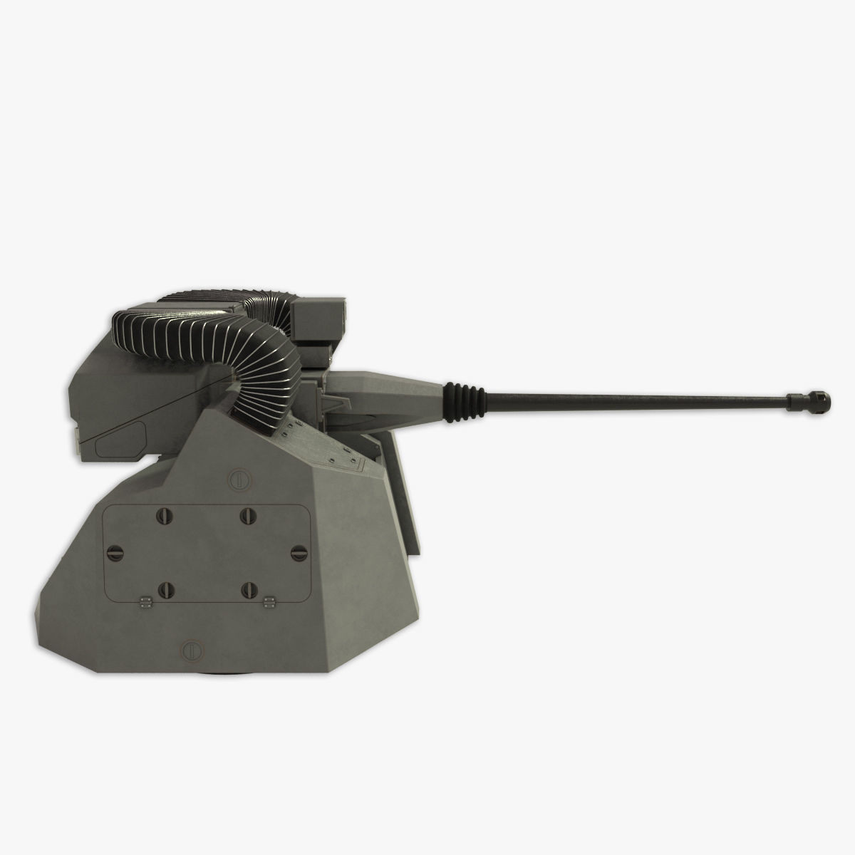 30MM Marlin WS rapid naval gun 3D model 3D model_2