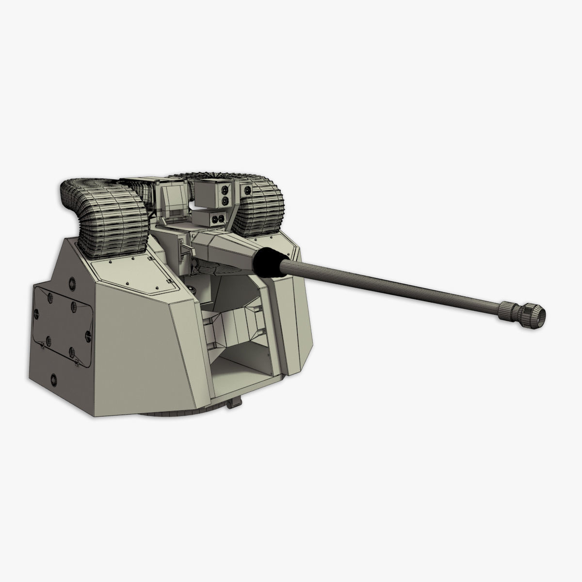 30MM Marlin WS rapid naval gun 3D model 3D model_11