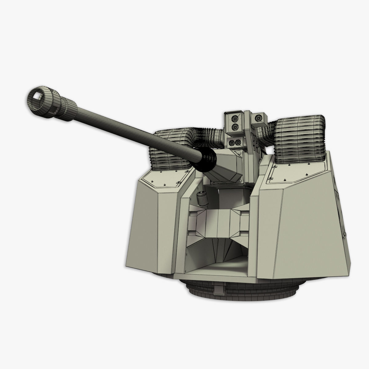 30MM Marlin WS rapid naval gun 3D model 3D model_20