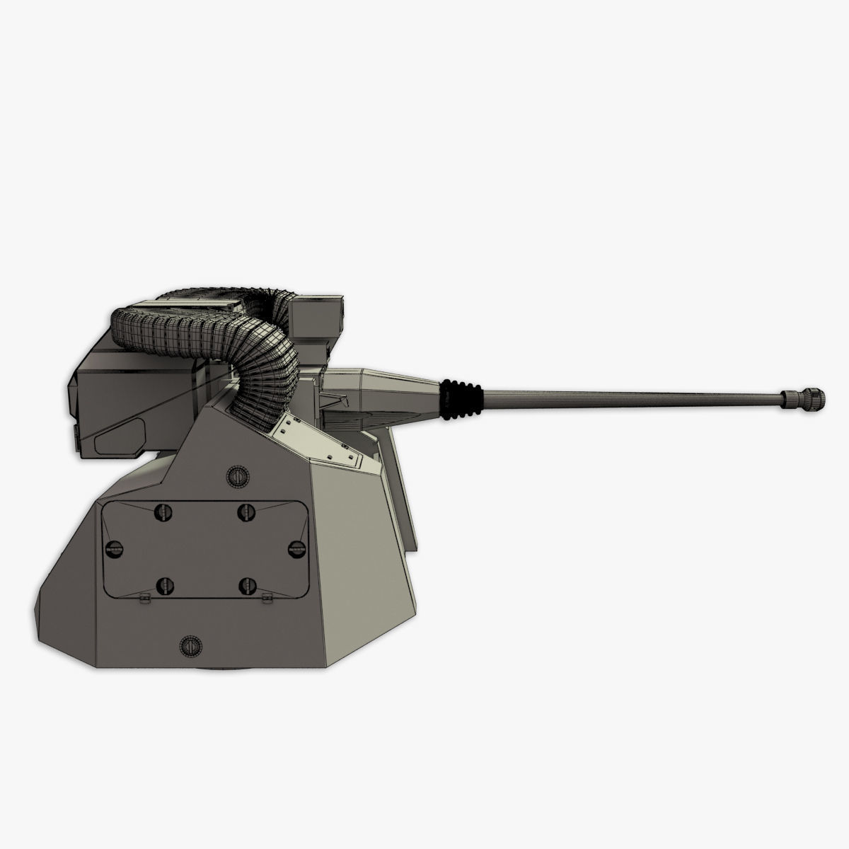 30MM Marlin WS rapid naval gun 3D model 3D model_13