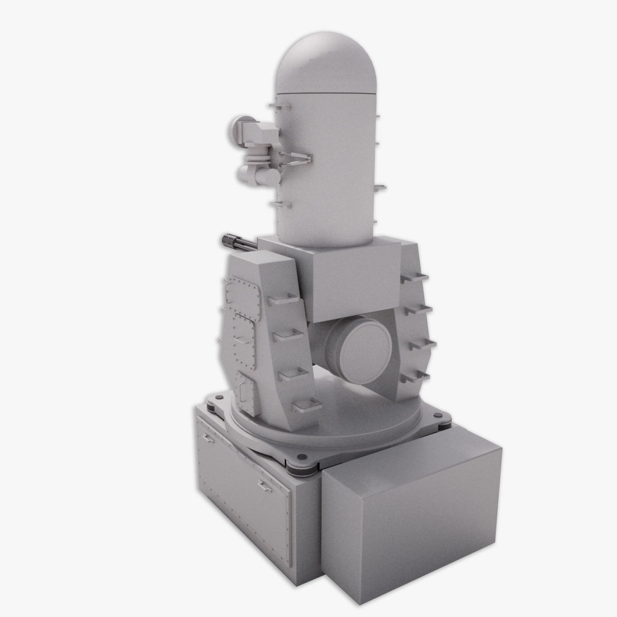Phalanx CIWS 3D model_6