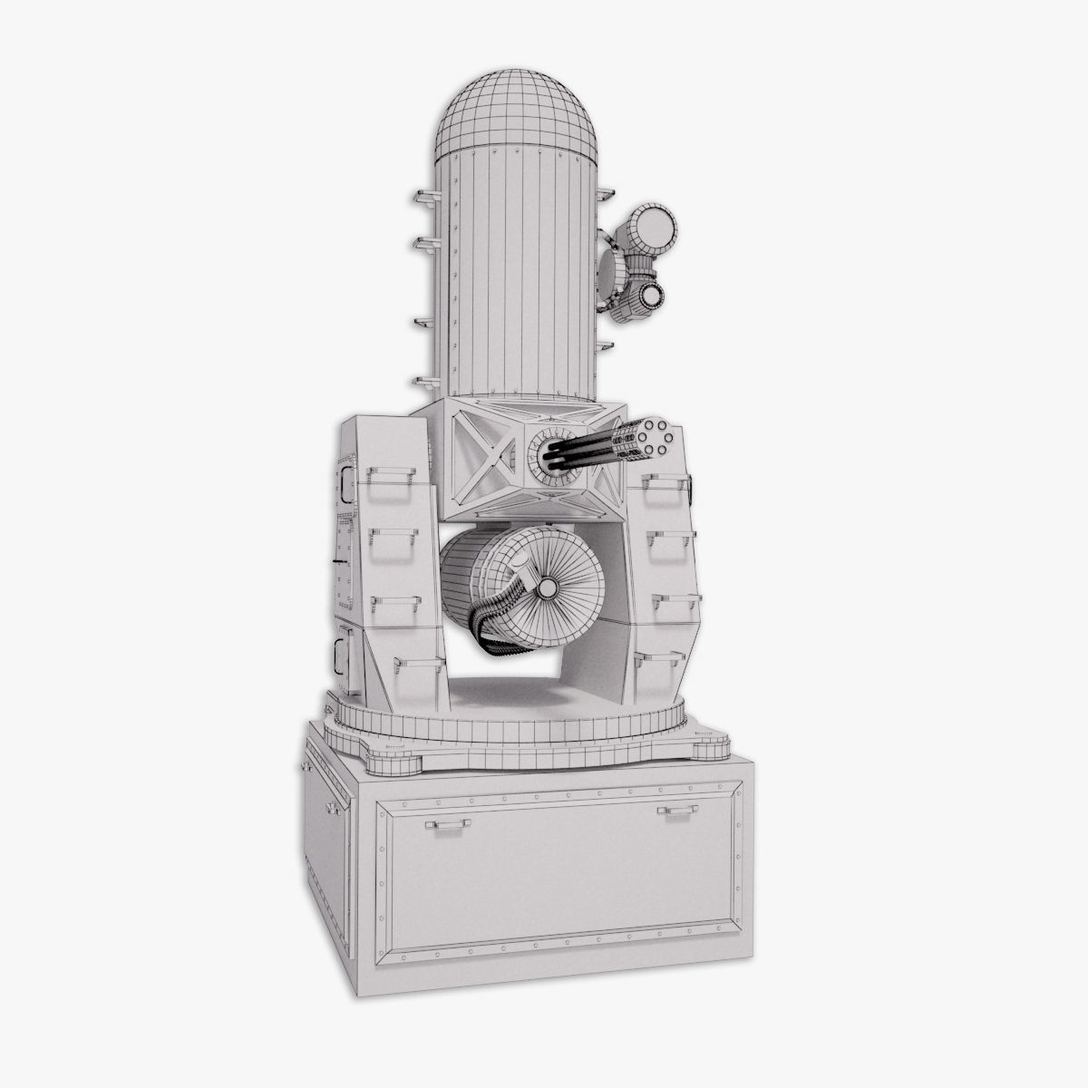 Phalanx CIWS 3D model_14