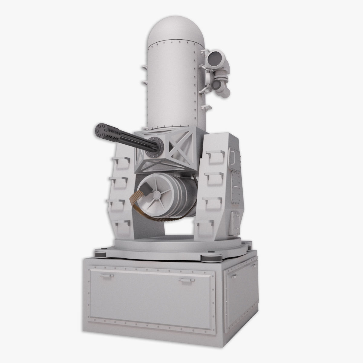 Phalanx CIWS 3D model_11