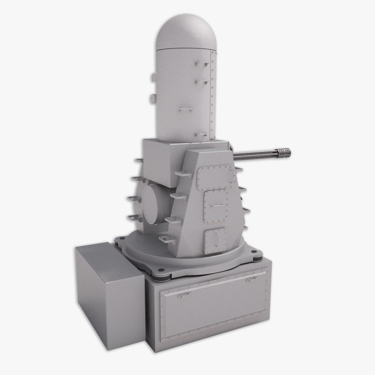 Phalanx CIWS 3D model_3