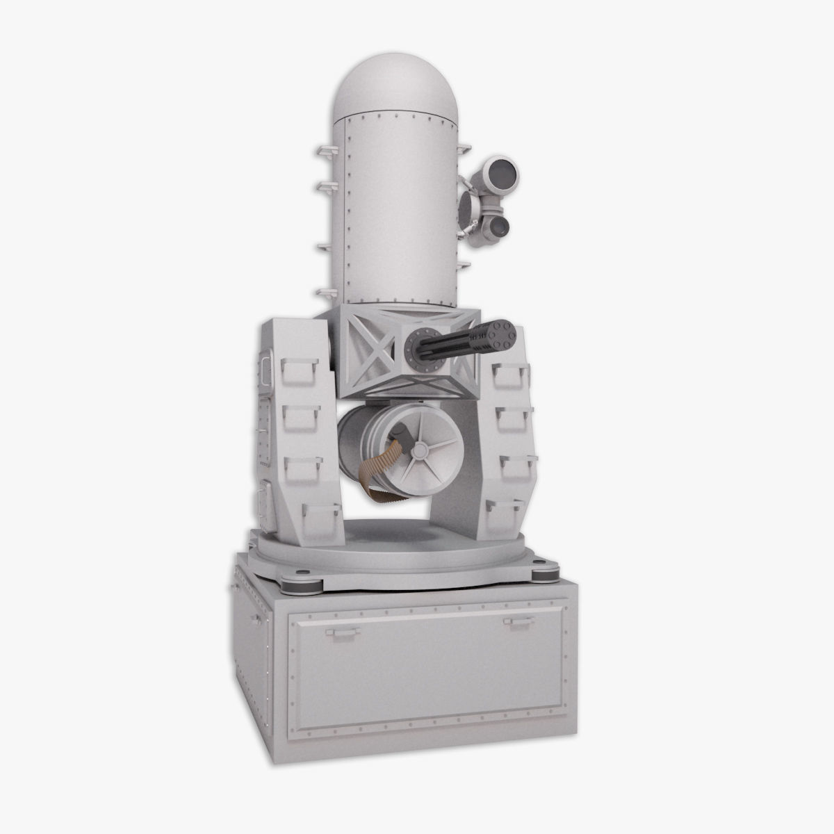 Phalanx CIWS 3D model_1