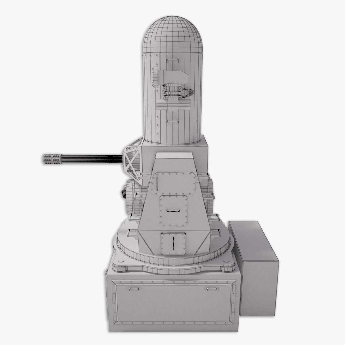 Phalanx CIWS 3D model_21