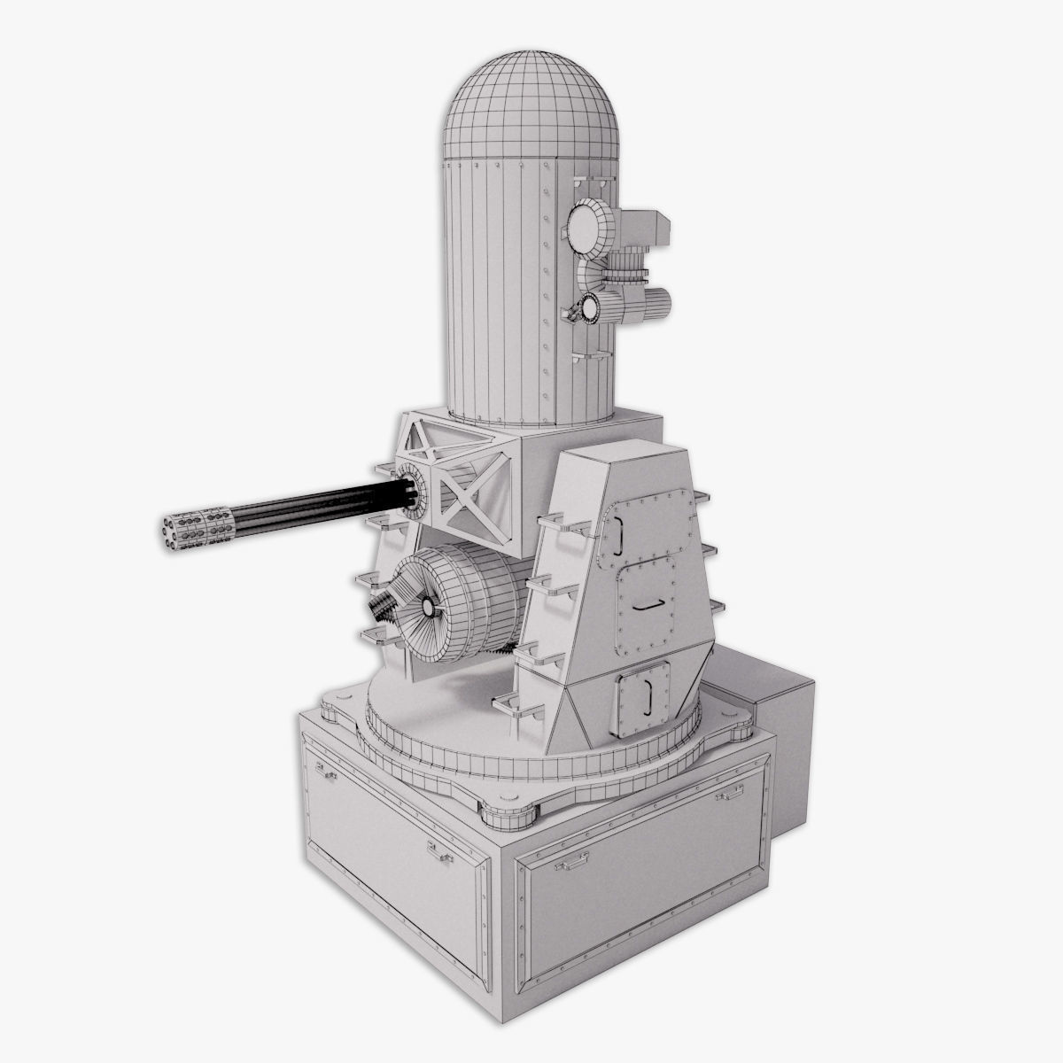 Phalanx CIWS 3D model_22
