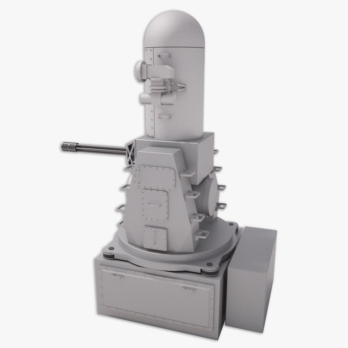 Phalanx CIWS 3D model_7
