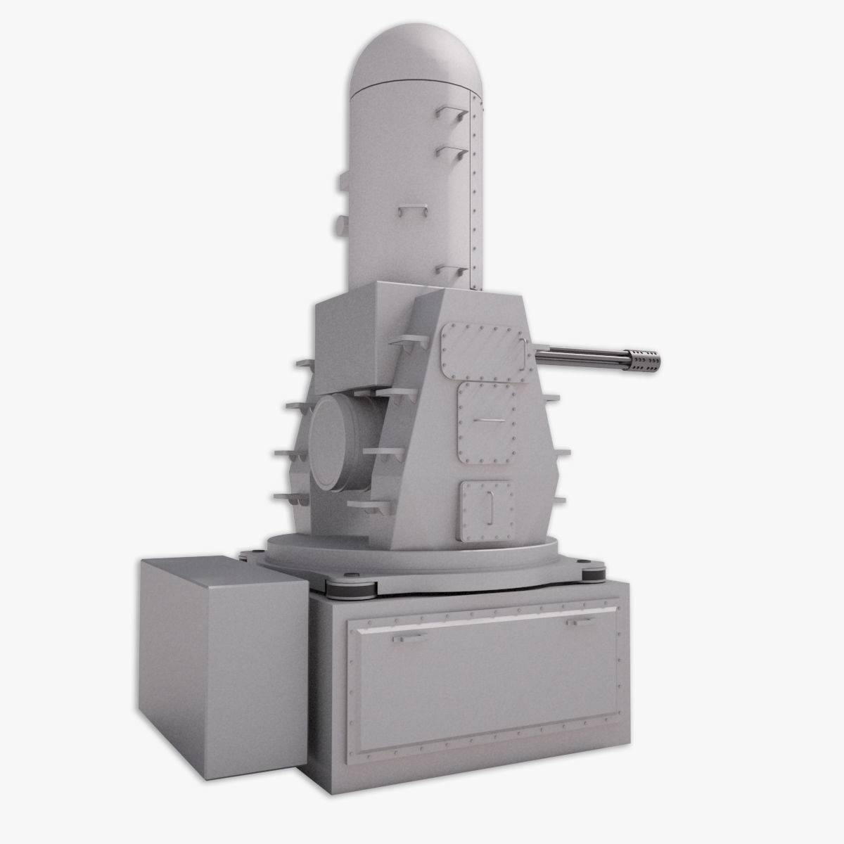 Phalanx CIWS 3D model_4
