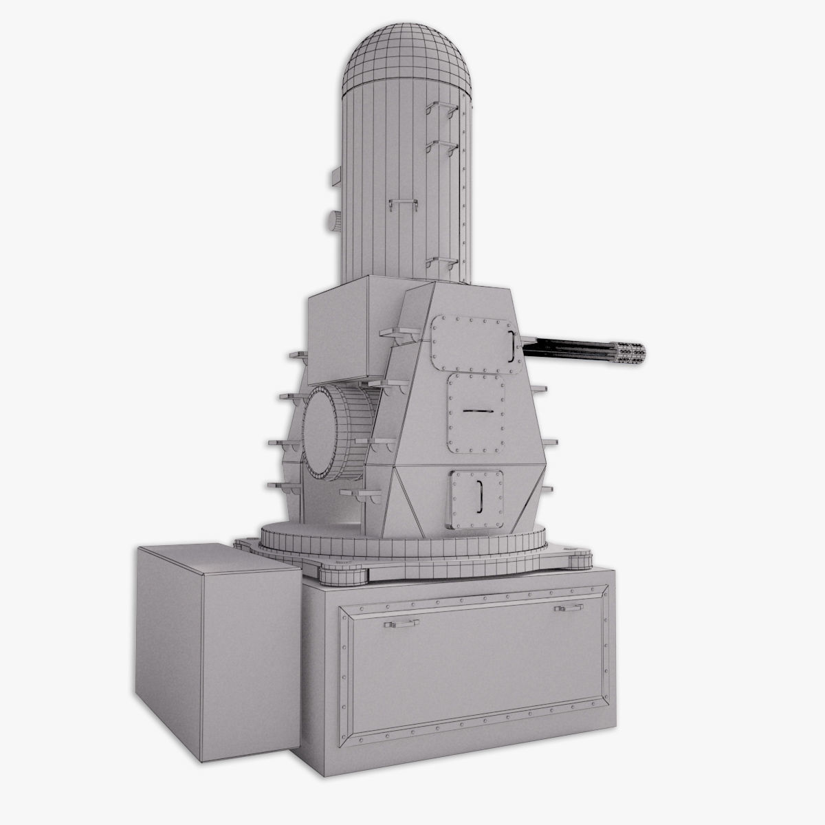Phalanx CIWS 3D model_17