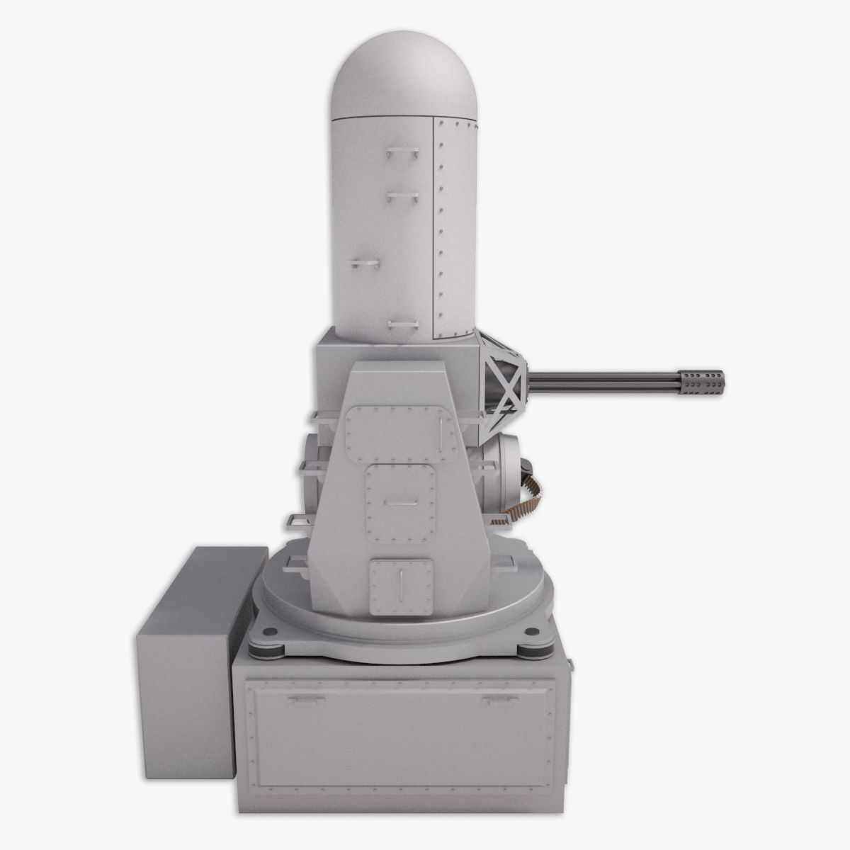 Phalanx CIWS 3D model_2