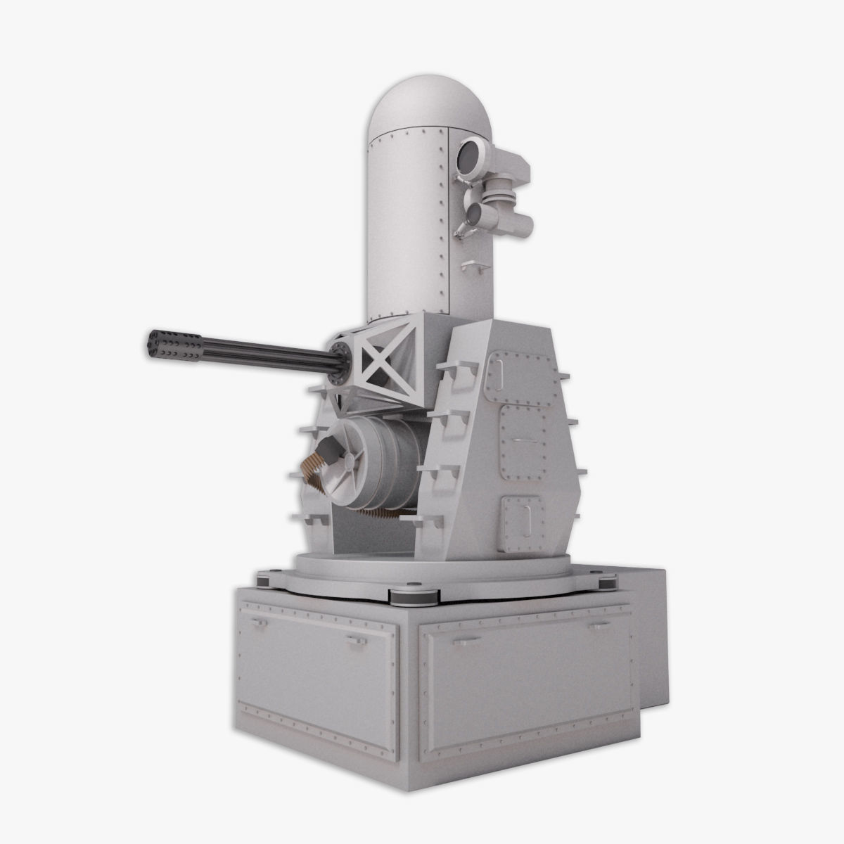 Phalanx CIWS 3D model_10