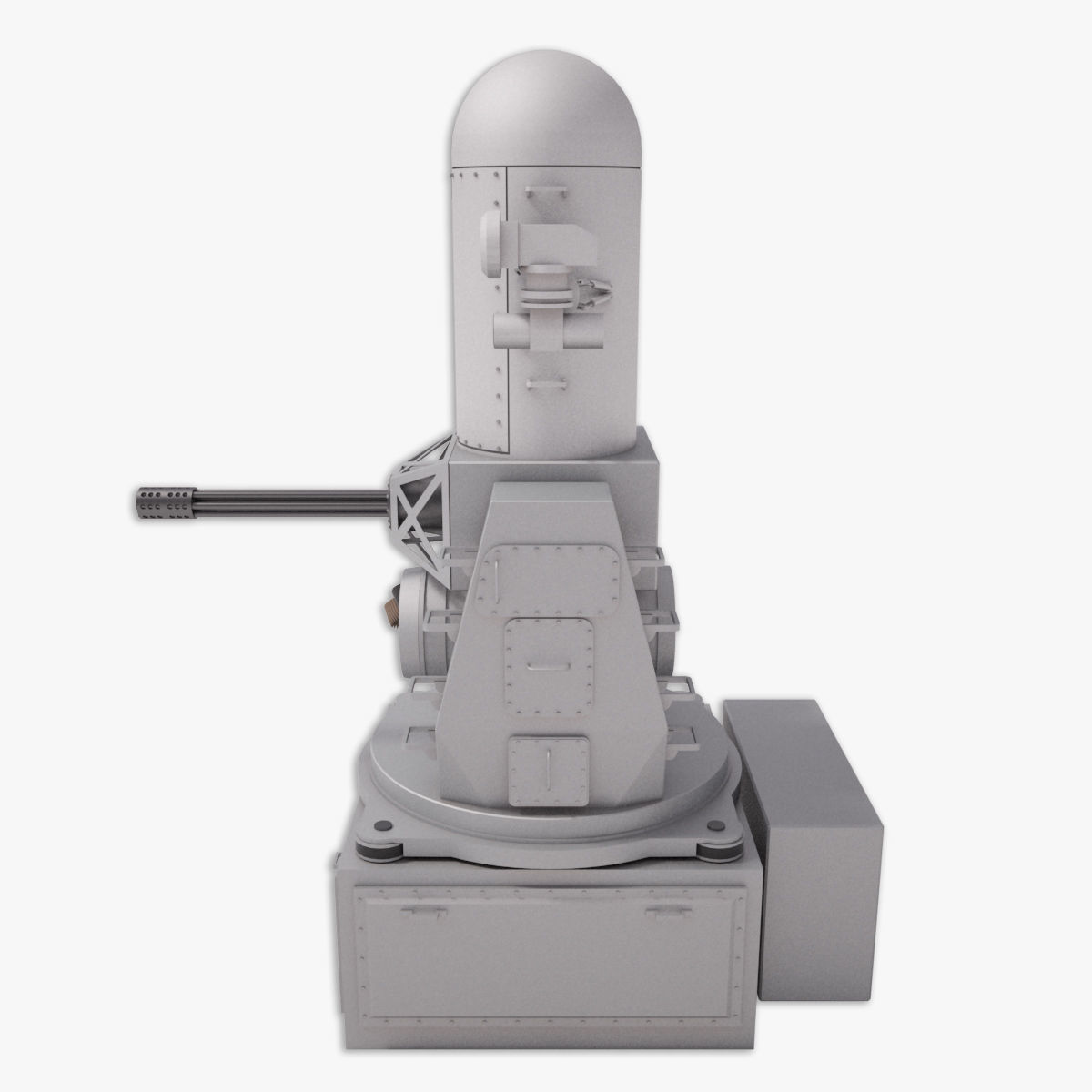 Phalanx CIWS 3D model_8