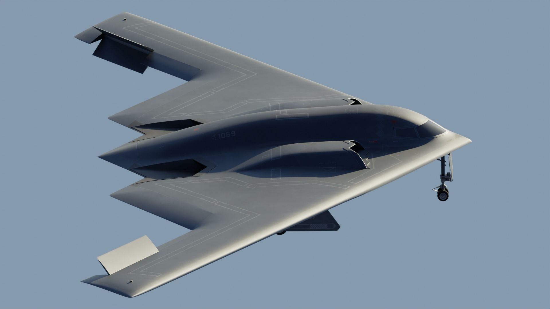 Northrop Grumman B-2 Spirit 3D model_2